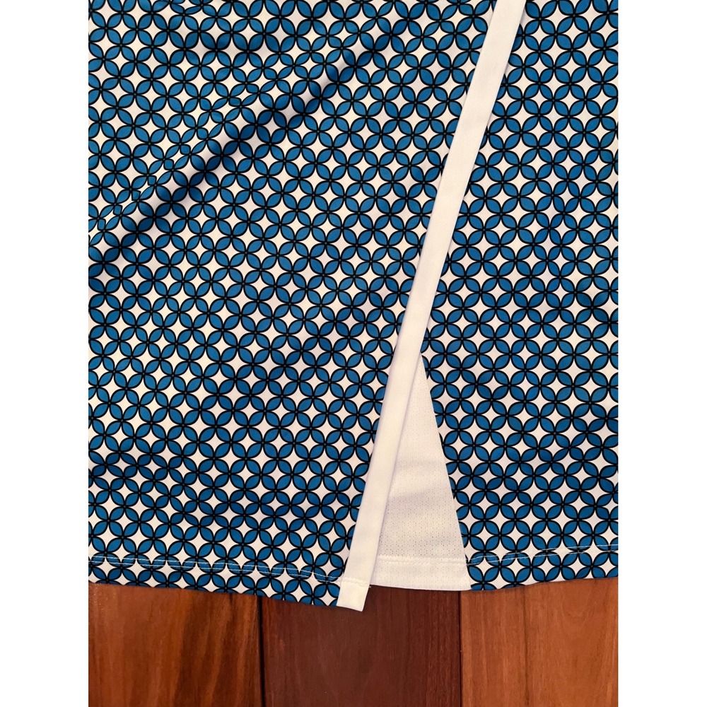 NWT Callaway TrueSculpt Golf Skort Blue‎ Sea Star Geometric Print XL - Picture 4 of 7